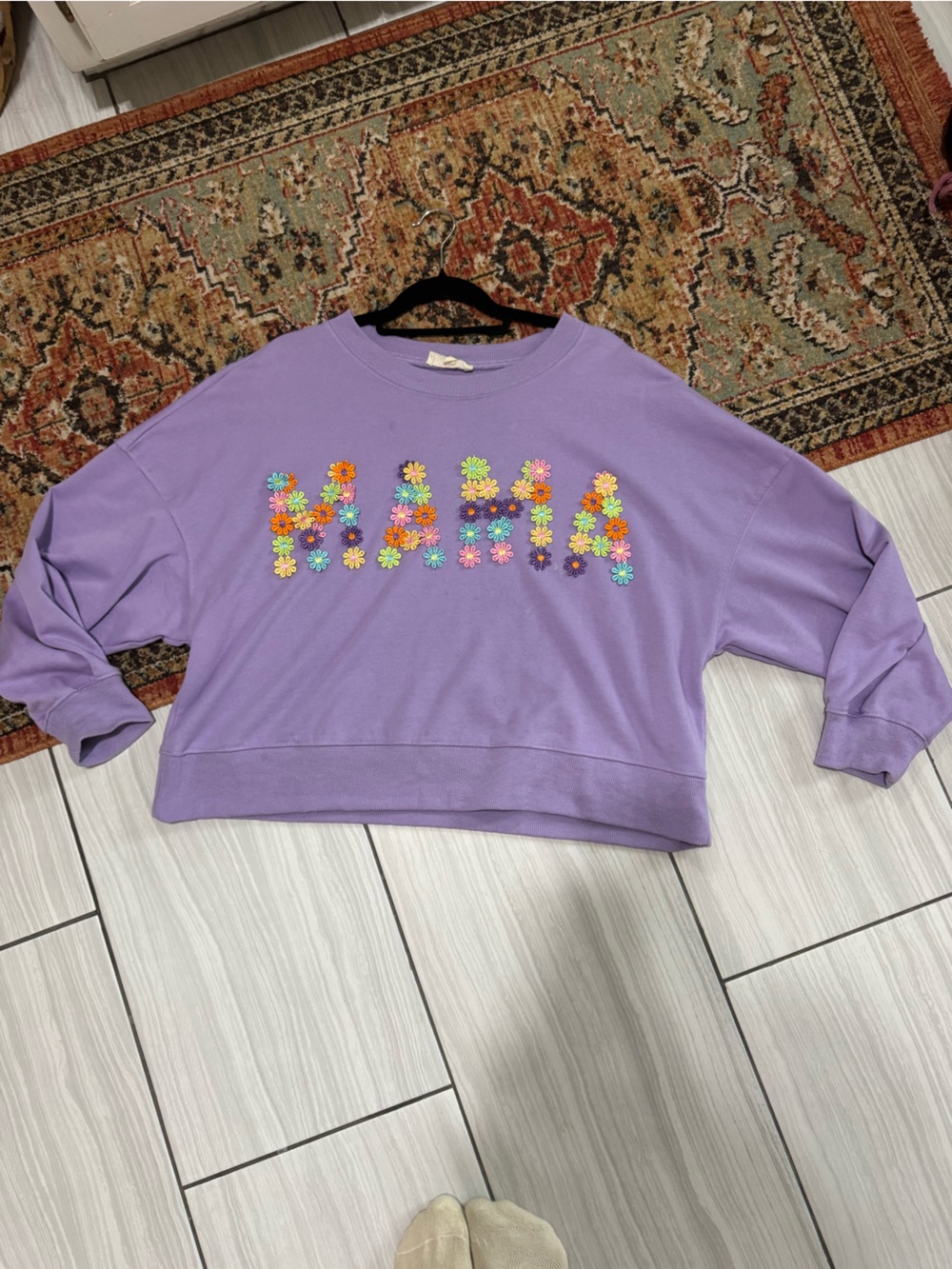 Floral MAMA Sweatshirt
